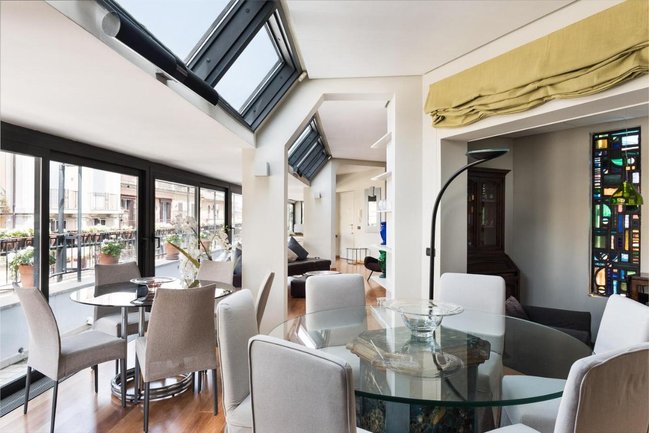 Idyllia - Penthouse In Navona Area Apartment Rome Bagian luar foto
